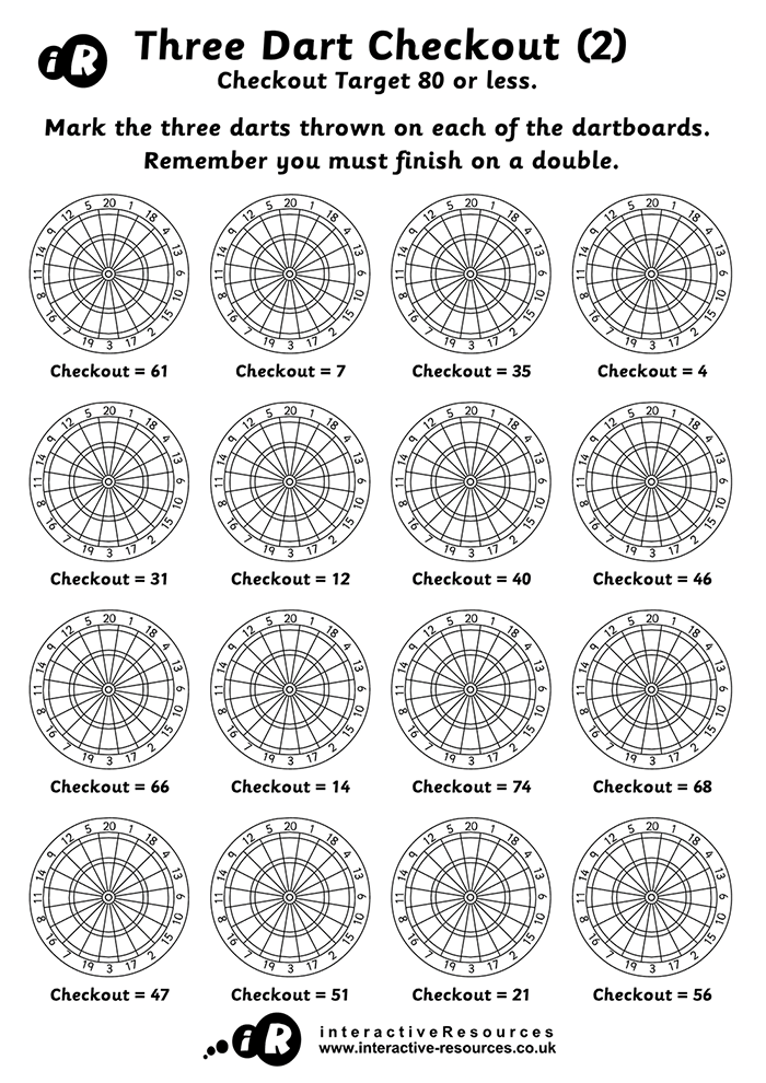 Three Dart Checkout (2)