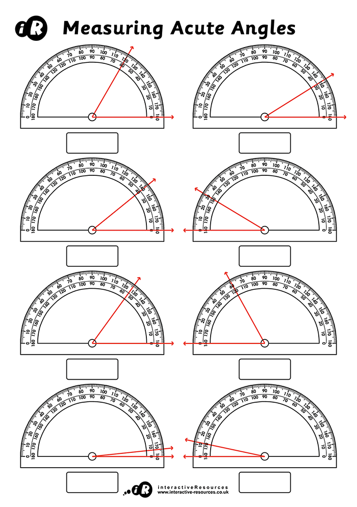 Measuring Acute Angles