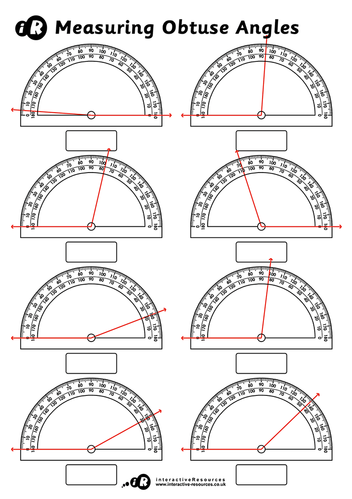 Measuring Obtuse Angles